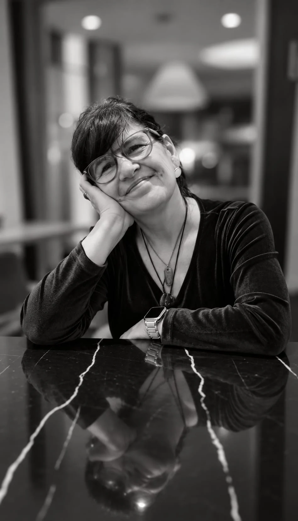 Solveig Reinisch in der Praxis